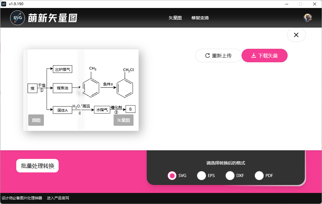 图片转矢量图教程